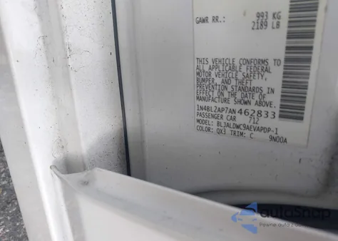 2010 Nissan Altima 3.5 Sr из США, поврежденный, VIN 1N4BL2AP7AN462833